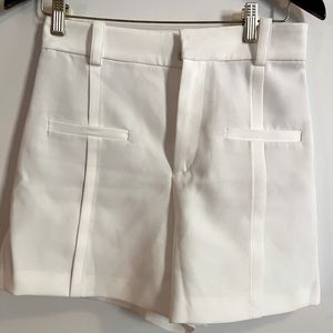 Zara White Shorts